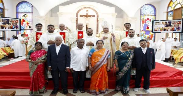 Karnataka Jesuit Province Celebrates the Ordination of Three More New Priests